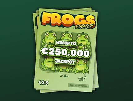Frogs scratch